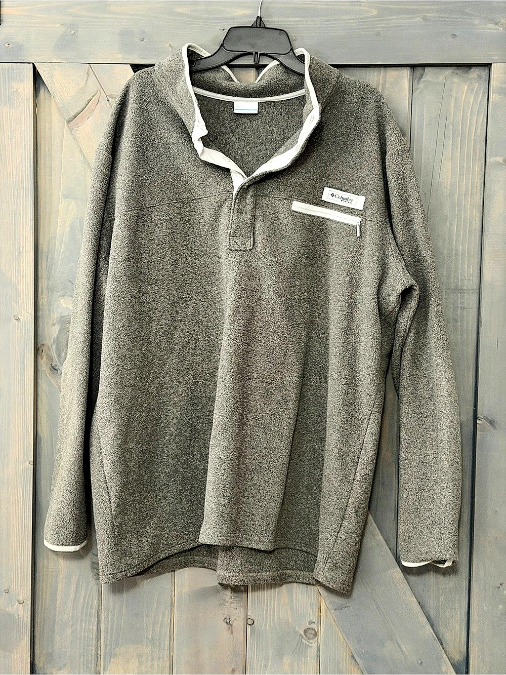 Columbia Men's Gray Polo XXL
